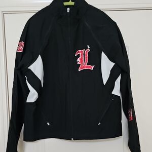 Custom Made L XL UofL Cards Jacket Or Vest Danskin